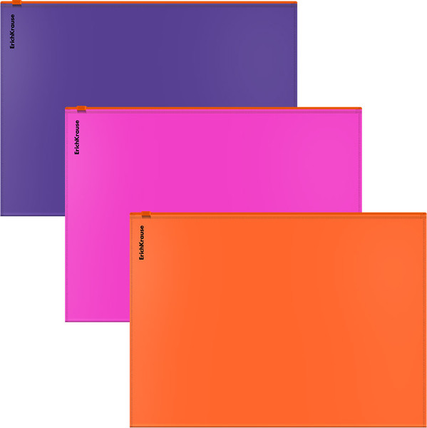 Изображение товара Папка-конверт Erich Krause Matt-Touch Caribbean Sunset A4 / 55204 (в ассортименте)