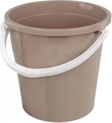 Изображение товара Ведро Русспласт РП-1016-РБ (розовато-бежевый/белый)