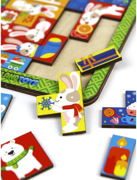 Изображение товара Развивающая игра WoodLand Toys С Новым Годом Тетрис / 9293864