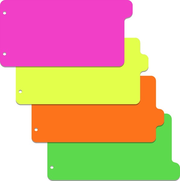 Изображение товара Разделитель документов Erich Krause Matt Neon / 62925 (в ассортименте)