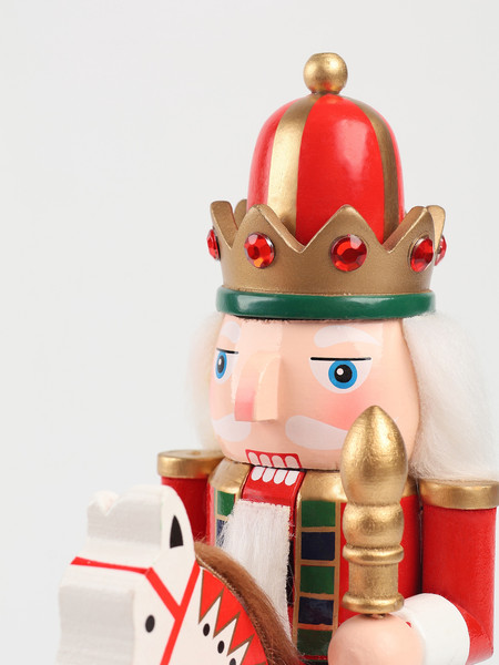 Изображение товара Статуэтка Sima-Land Щелкунчик на лошадке / 10873364