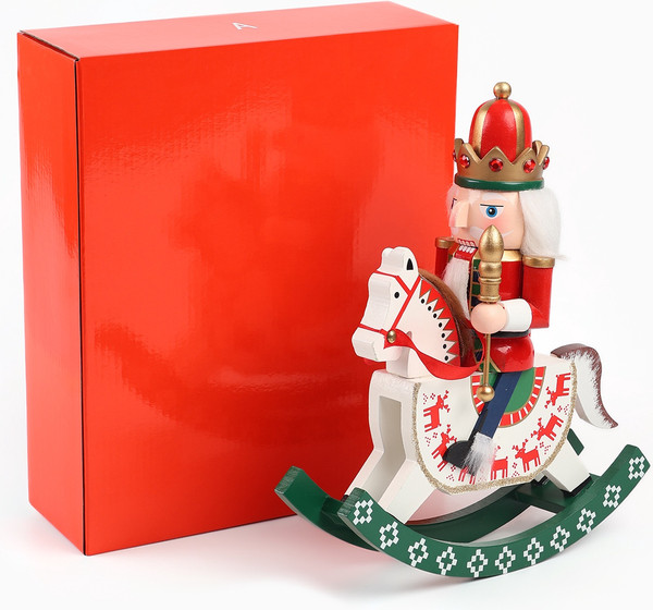 Изображение товара Статуэтка Sima-Land Щелкунчик на лошадке / 10873364