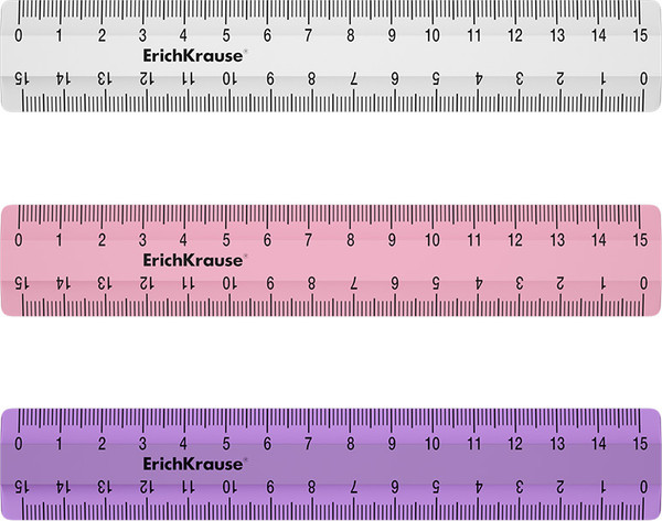 Изображение товара Линейка Erich Krause Candy / 55455 (в ассортименте)