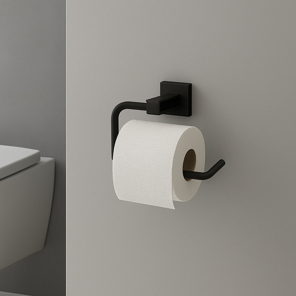 Изображение товара Набор аксессуаров для ванной и туалета Lauter 21SH6062 + 21SH6052 + 21SH6092 + 21SH6072 (Matt Black, 4 предмета)