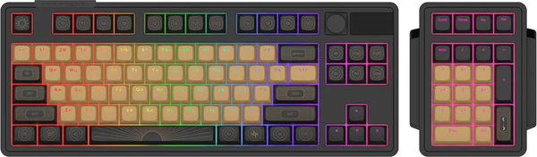 Изображение товара Клавиатура Дарк Проджект D87A + Numpad / DP-KD-87A-000101-GMS (черный)