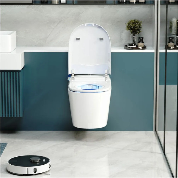 Изображение товара Унитаз подвесной с инсталляцией Abber Bequem AC1119S-AC0101P2