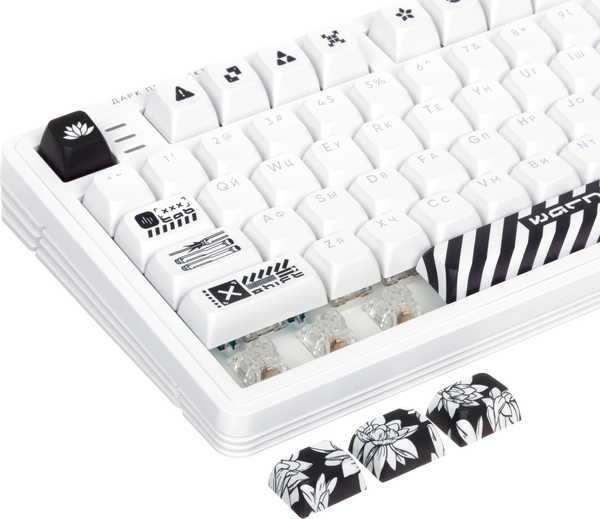 Изображение товара Клавиатура Дарк Проджект KD87A + Numpad / DP-KD-87A-000102-GMS (белый)