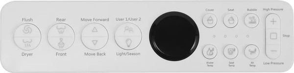 Изображение товара Унитаз подвесной с инсталляцией Abber Rechteck AC1215S-AC0101P2