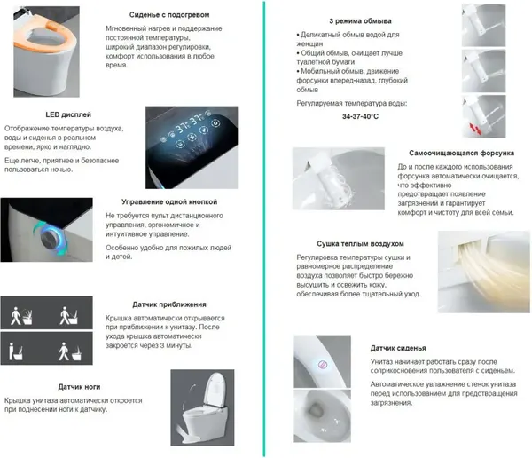 Изображение товара Унитаз подвесной с инсталляцией Abber Rechteck AC1215S-AC0101P2