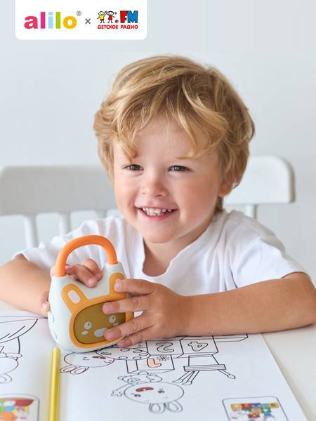 Изображение товара Интерактивная игрушка Alilo Bluetooth-колонка Детского радио K1 / 60291 (Цвет)