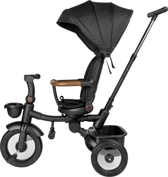 Изображение товара Трехколесный велосипед с ручкой CosmoRide LX-02ED (черный)