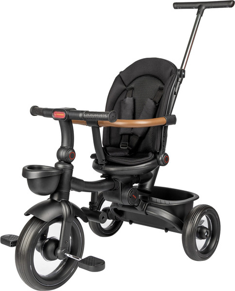 Изображение товара Трехколесный велосипед с ручкой CosmoRide LX-02ED (черный)