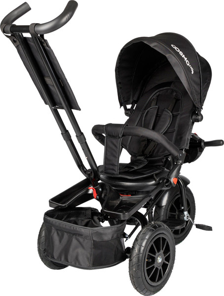 Изображение товара Трехколесный велосипед с ручкой CosmoRide LX-03ED (черный)