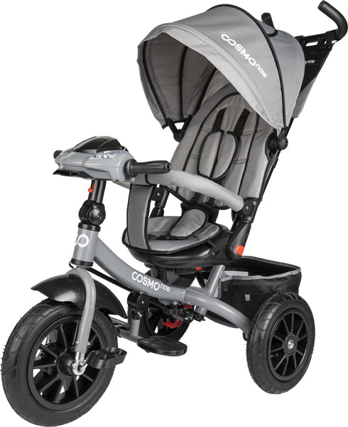 Изображение товара Трехколесный велосипед с ручкой CosmoRide LX-03GY (серый)