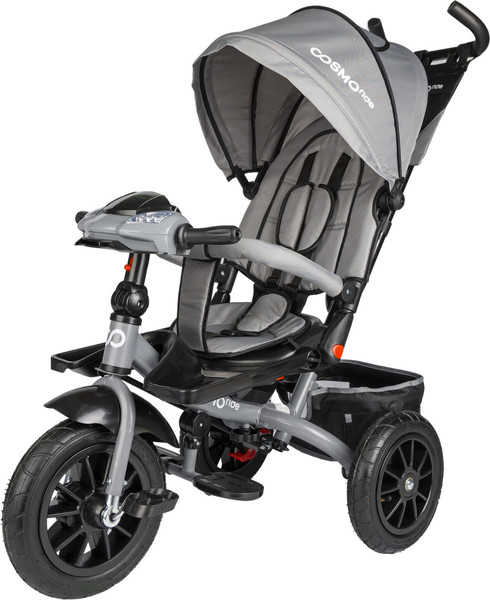 Изображение товара Трехколесный велосипед с ручкой CosmoRide LX-03GY (серый)