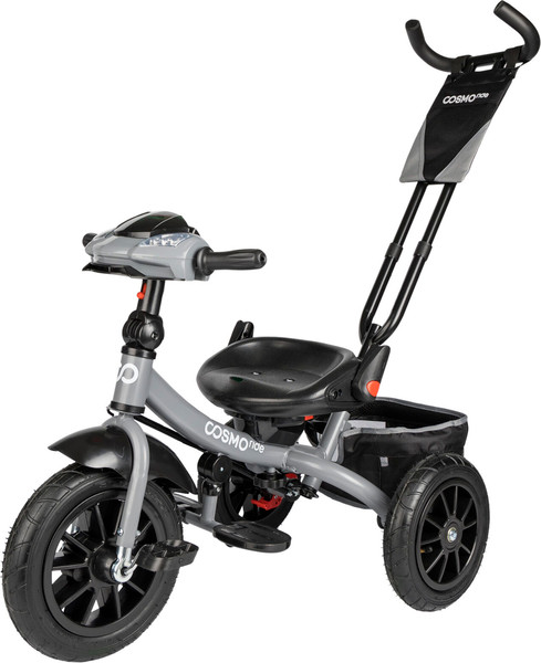 Изображение товара Трехколесный велосипед с ручкой CosmoRide LX-03GY (серый)