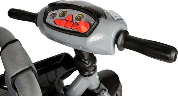 Изображение товара Трехколесный велосипед с ручкой CosmoRide LX-03GY (серый)