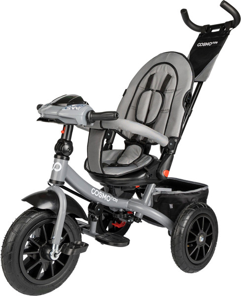 Изображение товара Трехколесный велосипед с ручкой CosmoRide LX-03GY (серый)