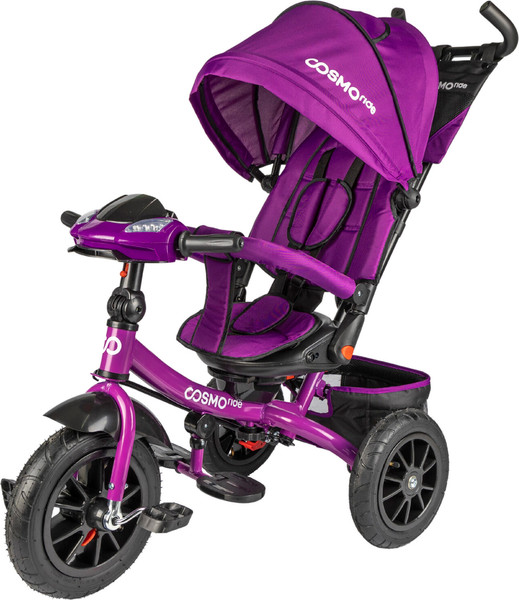 Изображение товара Трехколесный велосипед с ручкой CosmoRide LX-03PK (фуксия)
