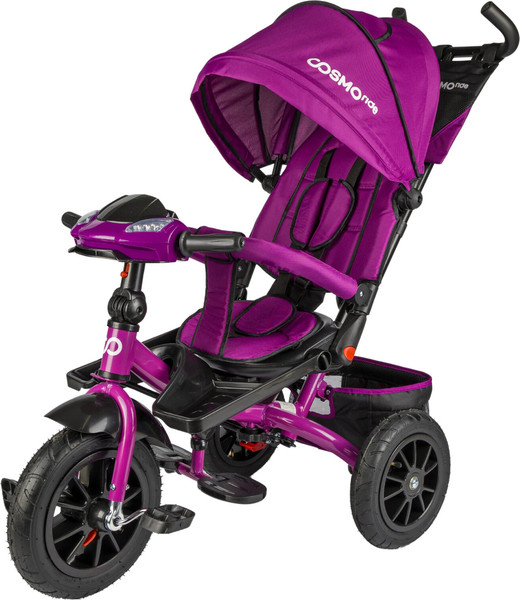 Изображение товара Трехколесный велосипед с ручкой CosmoRide LX-03PK (фуксия)