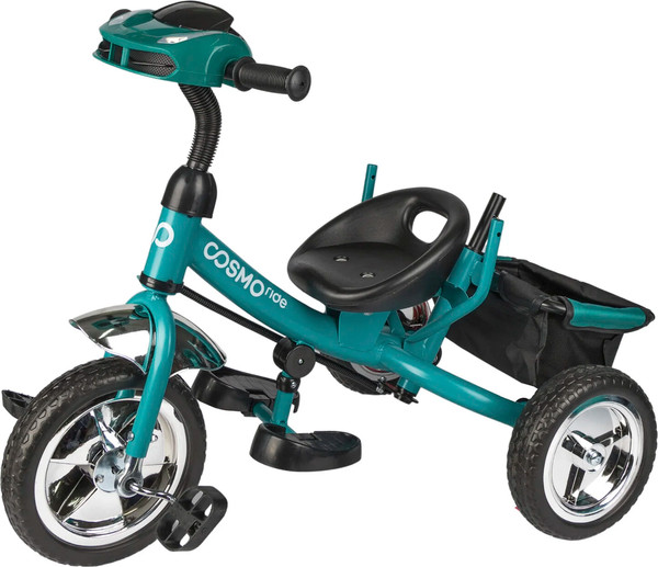 Изображение товара Трехколесный велосипед с ручкой CosmoRide MX-01TQH (зеленый)