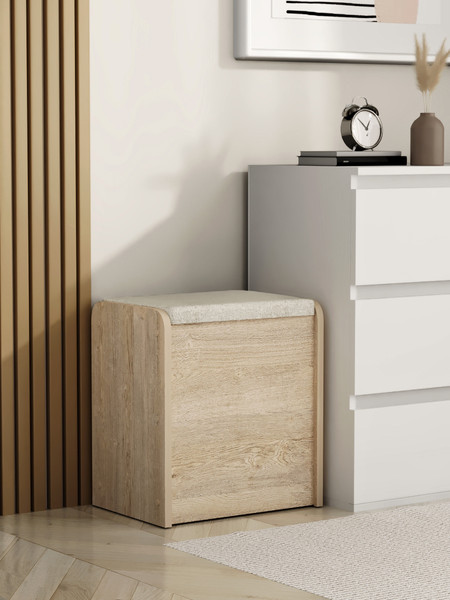 Изображение товара Банкетка Артём-Мебель Жасмин СН-122.12 (дуб экспрессив песочный)