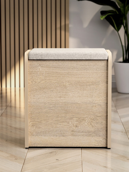 Изображение товара Банкетка Артём-Мебель Жасмин СН-122.12 (дуб экспрессив песочный)