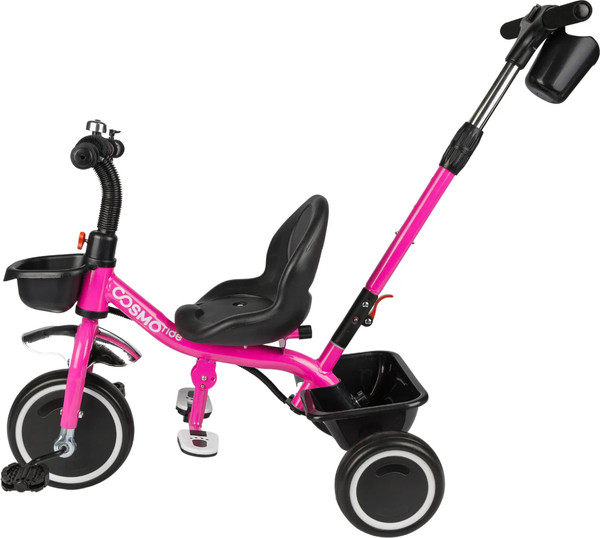 Изображение товара Трехколесный велосипед с ручкой CosmoRide SXi-00PK (розовый)