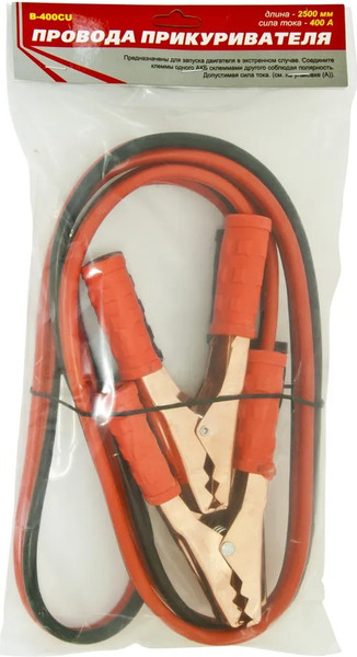 Изображение товара Стартовые провода Type R B-400CU (2.5м)
