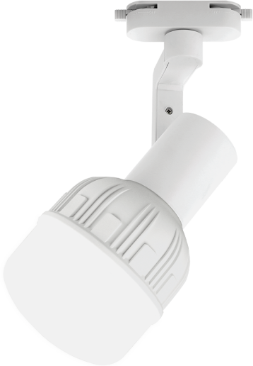 Изображение товара Трековый светильник INhome TR-E27 SB-WH / 4690612063621 (белый)