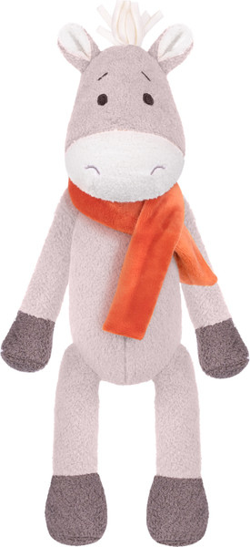 Изображение товара Мягкая игрушка Maxitoys Серая Лошадка / MT-250204-33