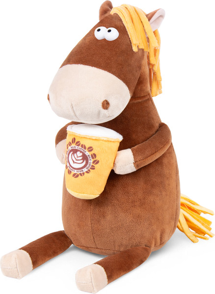 Изображение товара Мягкая игрушка Maxitoys Конь Кофемэн / MT-250210-22