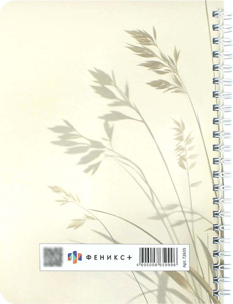 Изображение товара Записная книжка Феникс+ Злаки на ветру / 72635 (64л)