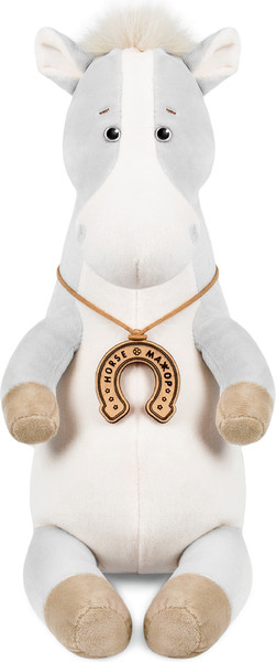 Изображение товара Мягкая игрушка Maxitoys Конь Краш с Подковой / MT-250214-25