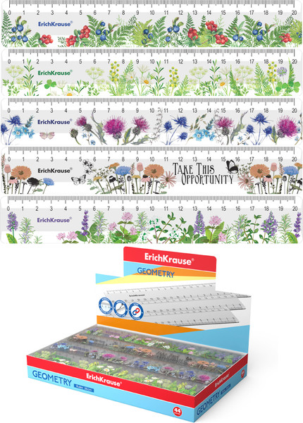 Изображение товара Линейка Erich Krause 58400 (в ассортименте)
