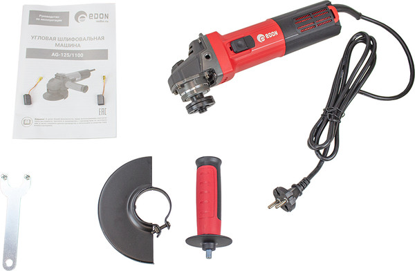 Изображение товара Угловая шлифовальная машина Edon AG-125/1100
