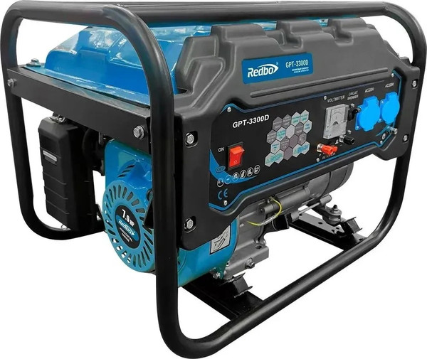 Изображение товара Бензиновый генератор Redbo GPT-3300D