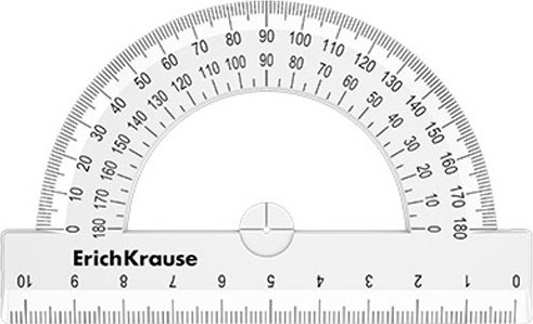 Изображение товара Транспортир Erich Krause Candy / 57915 (в ассортименте)