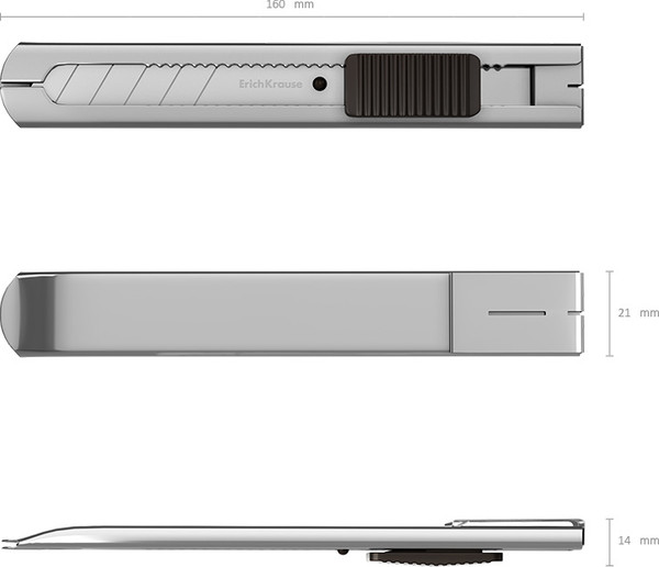 Изображение товара Нож канцелярский Erich Krause Ferro Light / 62754