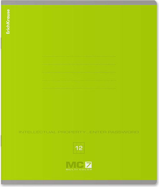 Изображение товара Тетрадь Erich Krause MC-7 / 56290 (12л, клетка)