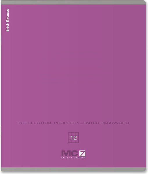 Изображение товара Тетрадь Erich Krause MC-7 / 56290 (12л, клетка)