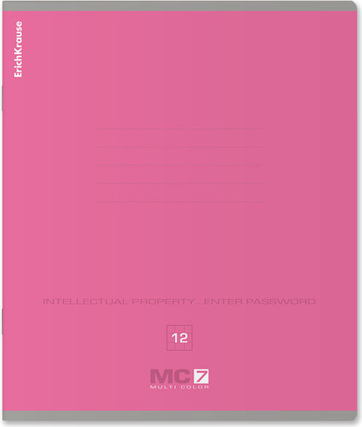 Изображение товара Тетрадь Erich Krause MC-7 / 56290 (12л, клетка)