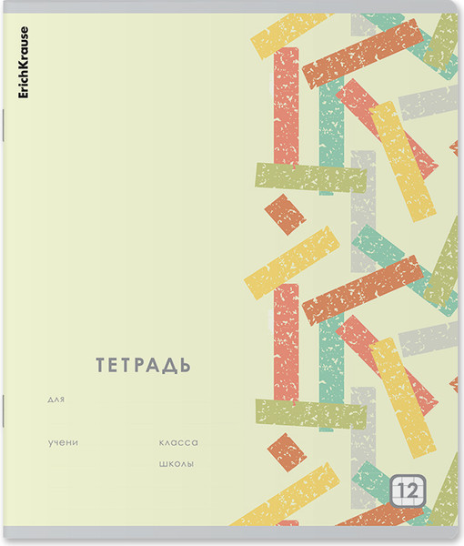 Изображение товара Тетрадь Erich Krause Metrica / 63230 (12л, клетка)