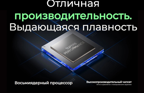 Изображение товара Смартфон Tecno Spark Go 2 4GB/128GB (черный)