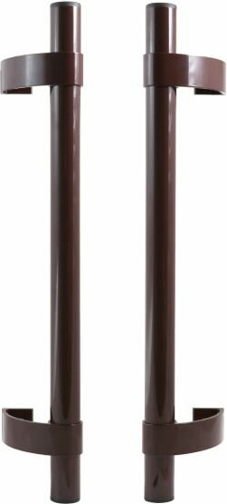 Изображение товара Ручка дверная БУЛАТ РС-02.500.8017 (коричневый)