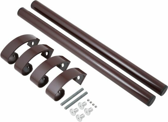 Изображение товара Ручка дверная БУЛАТ РС-02.500.8017 (коричневый)