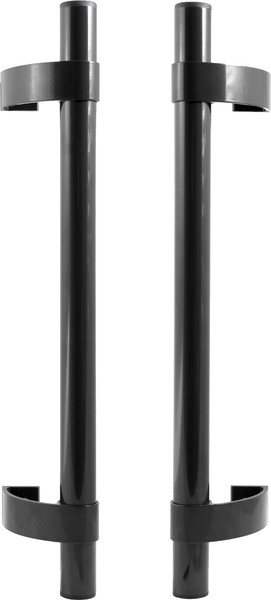 Изображение товара Ручка дверная БУЛАТ РС-02.500.9005 (черный)