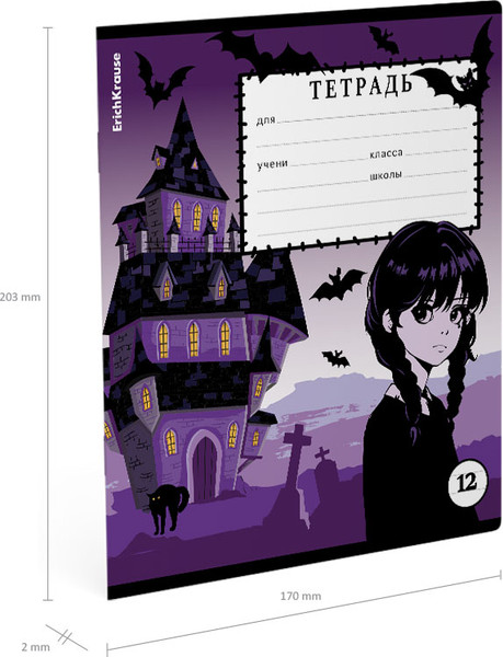 Изображение товара Тетрадь Erich Krause Another One / 60537 (12л, линейка)