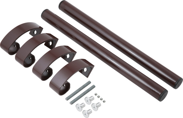 Изображение товара Ручка дверная БУЛАТ РС-02.400.8017 (коричневый)