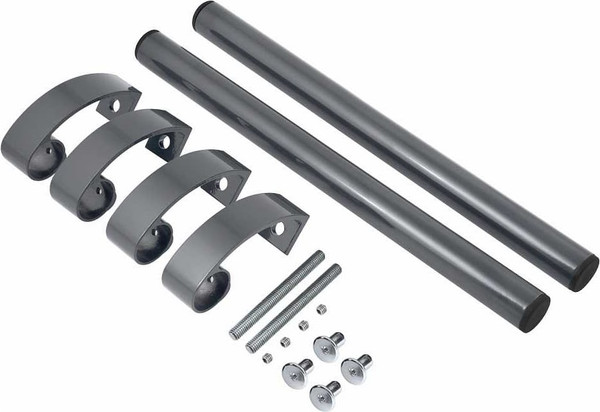 Изображение товара Ручка дверная БУЛАТ РС-02.345.7024 (серебристый графит)